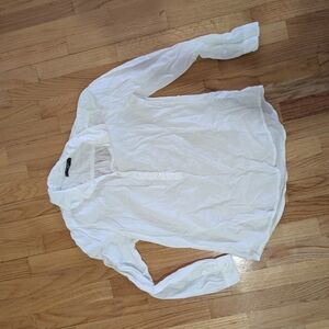 Classic White Women's Blouse